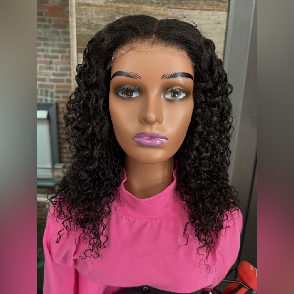 HUMAN HAIR-6x5 18” 230% density “special curl” wig